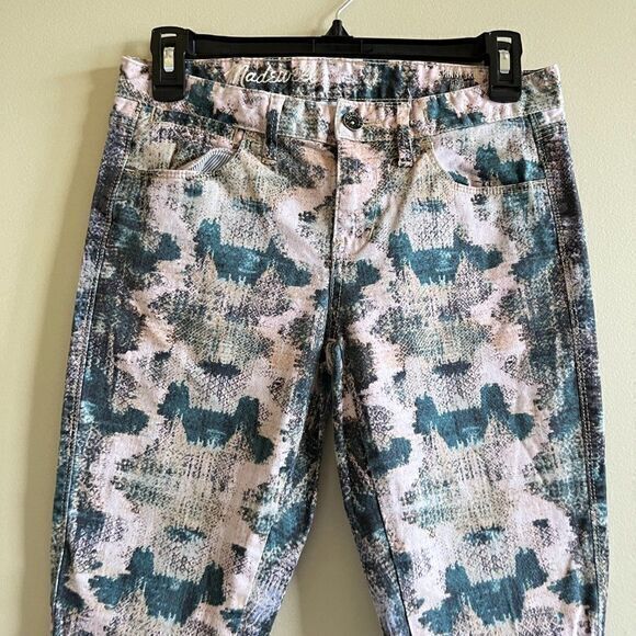 MADEWELL Skinny Skinny Ankle Print Jeans Pants Womens‎ Size 26 Snakeskin … - Picture 4 of 9